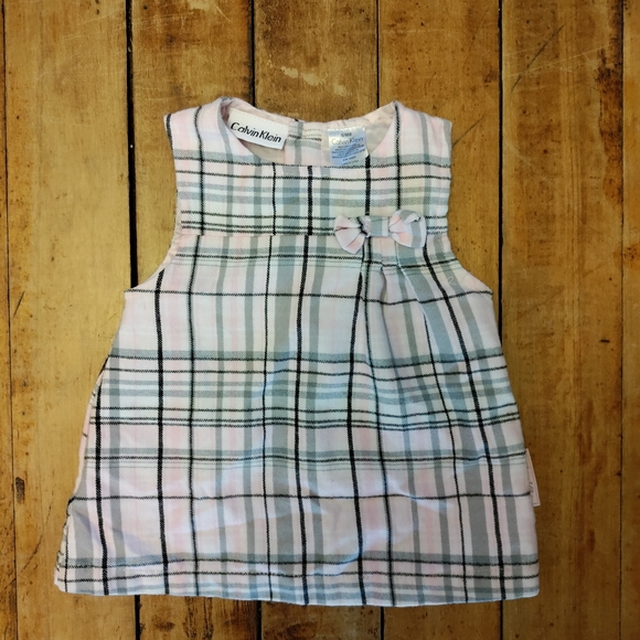 Calvin Klein Other - Calvin Klein pink jumper for baby girl size 6-9 mos, perfect for Easter spring